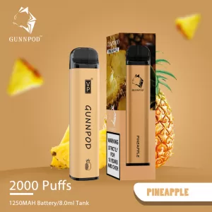 Order GUNNPOD PINEAPPLE 2000 PUFFS Online